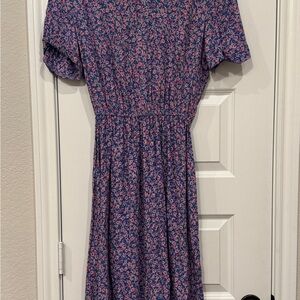 Karin Stevens Petites‎ by Steven Stoller Vintage Floral Prairie Dress